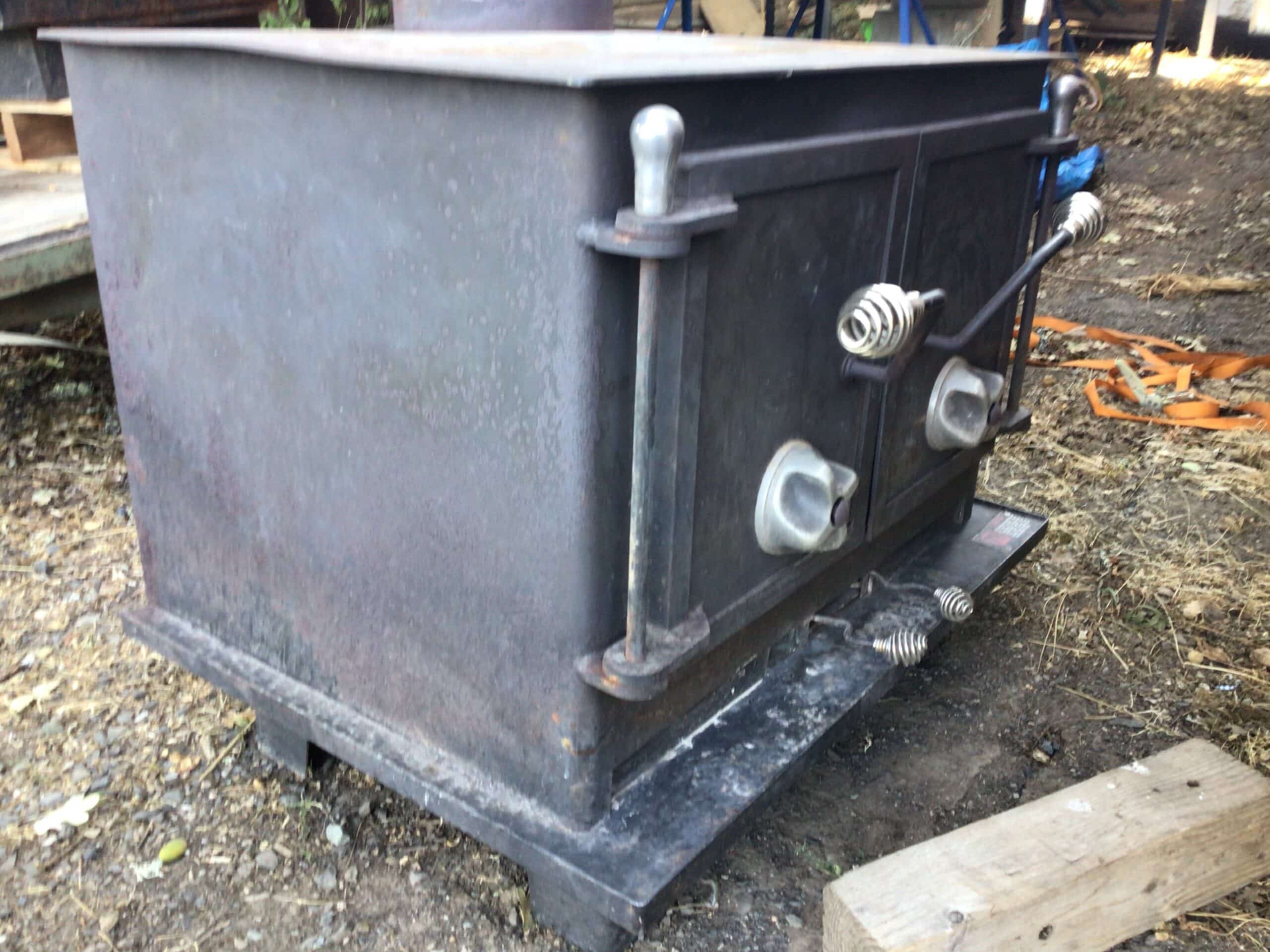 Sturdy wood stove