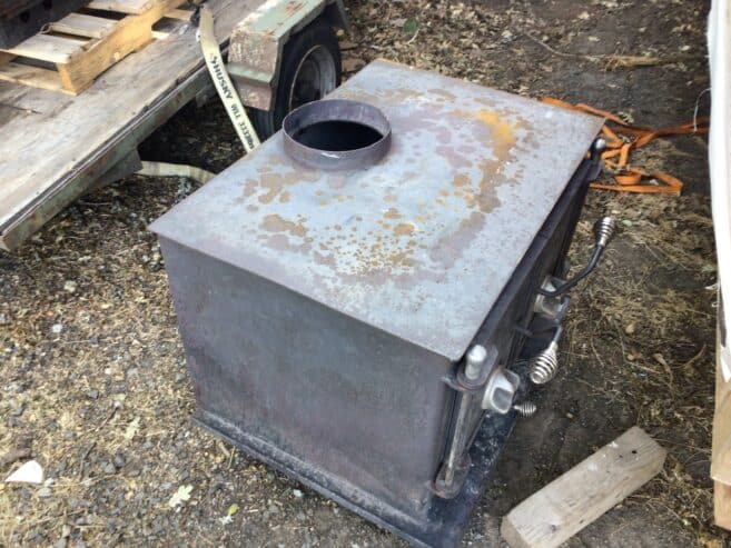 Sturdy wood stove