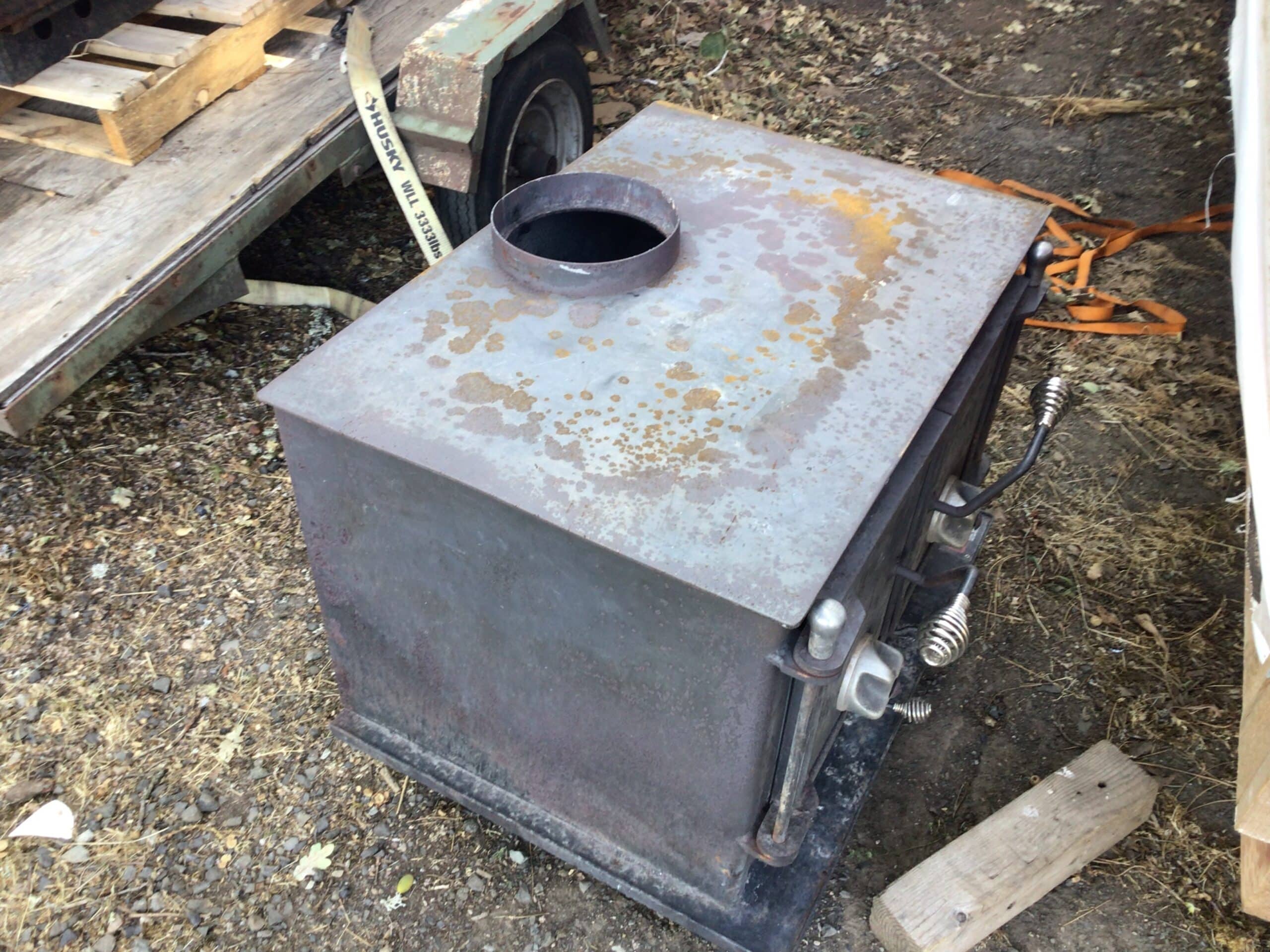 Sturdy wood stove