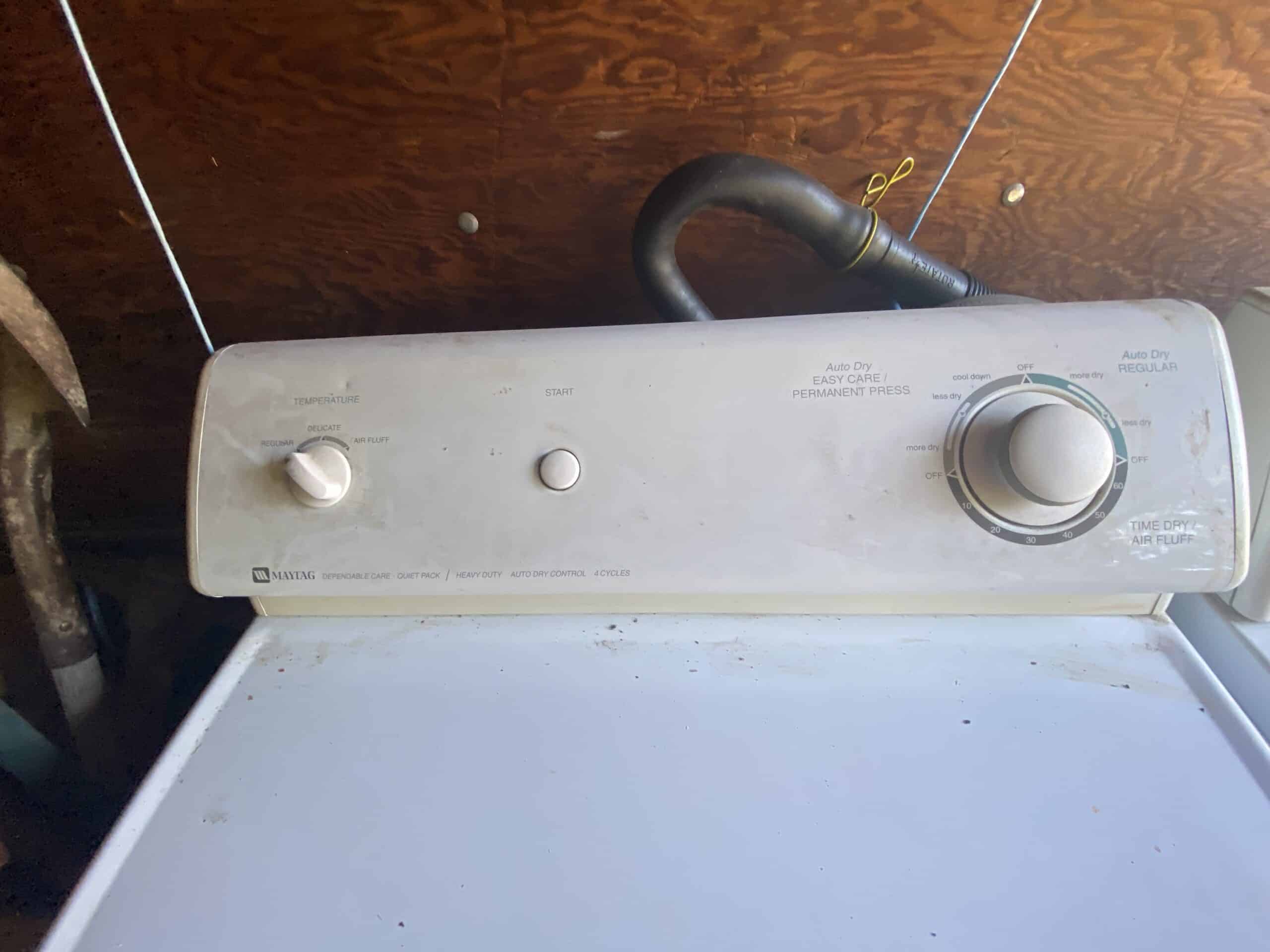 Kenmore washer, Maytag dryer