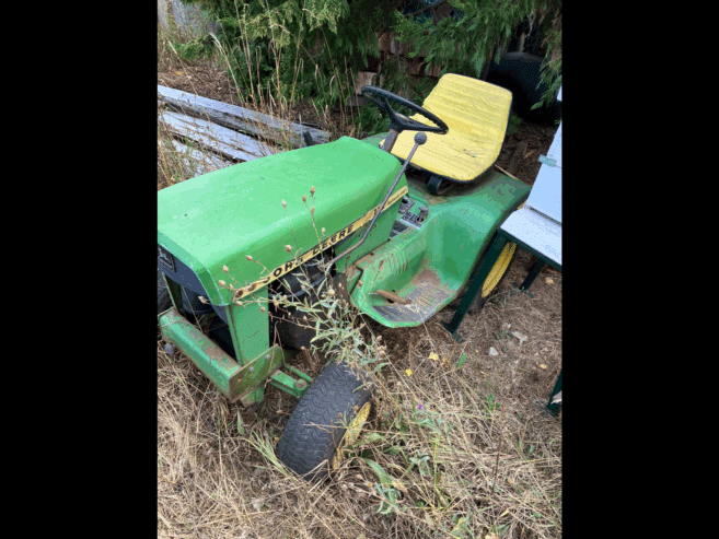 Garden tractor and tiller