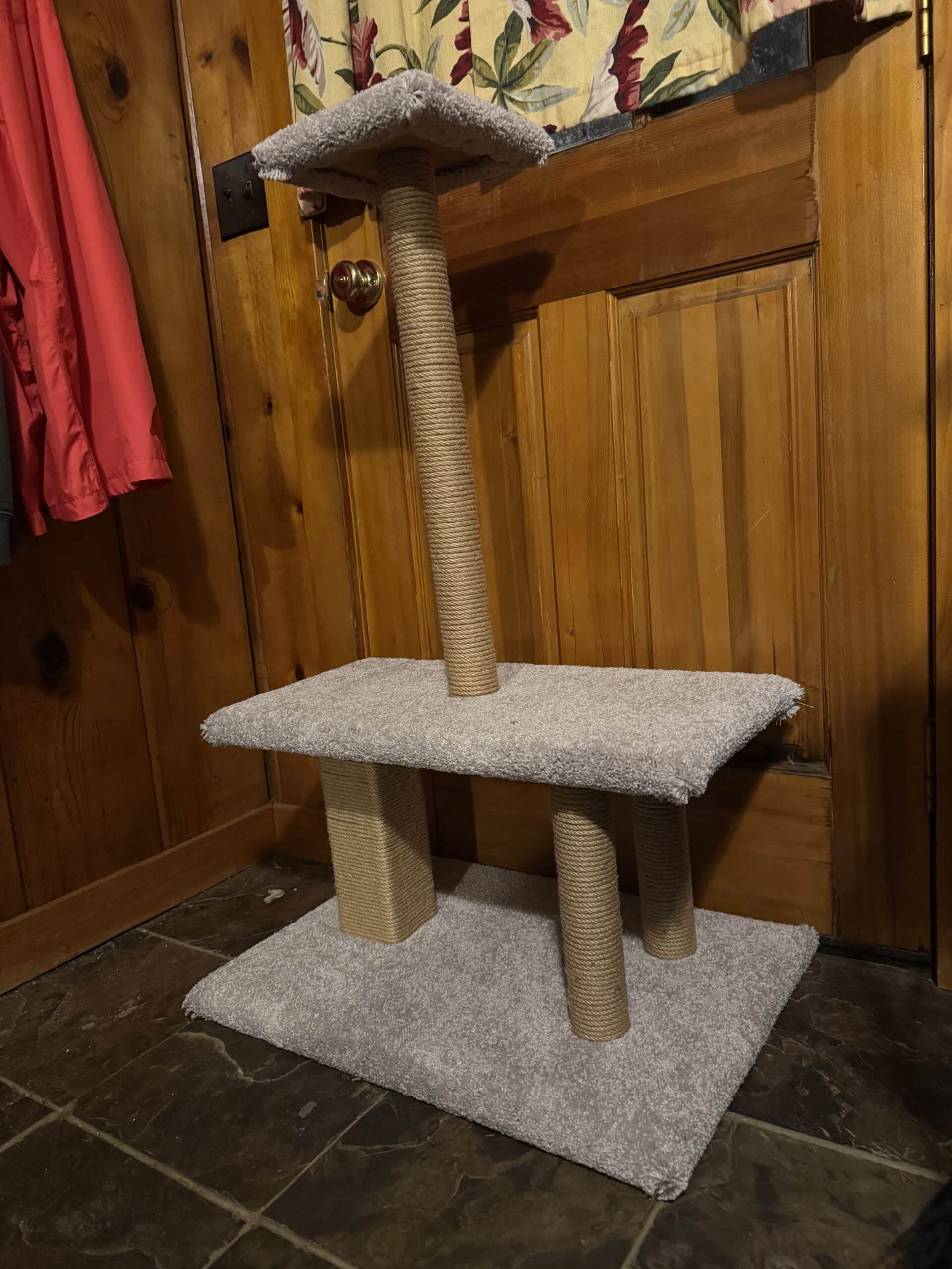 Homemade Cat Tree