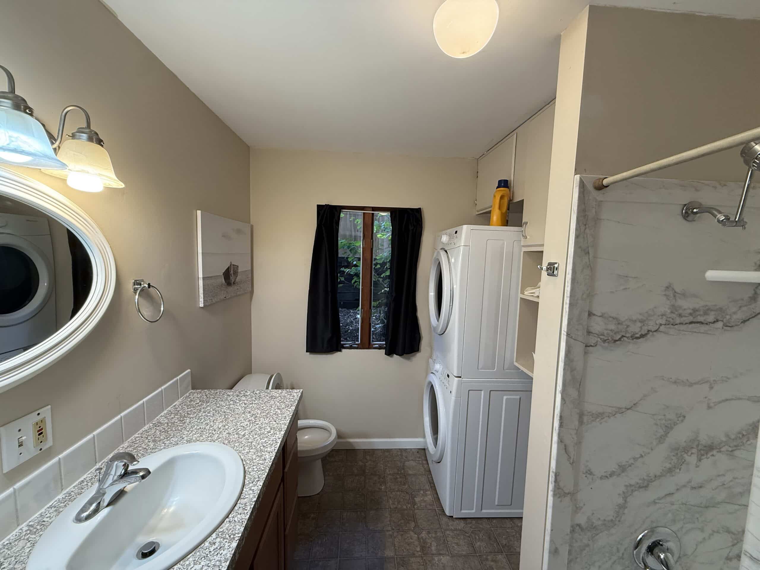 Partially furnished 1 bed 1 bath Unit