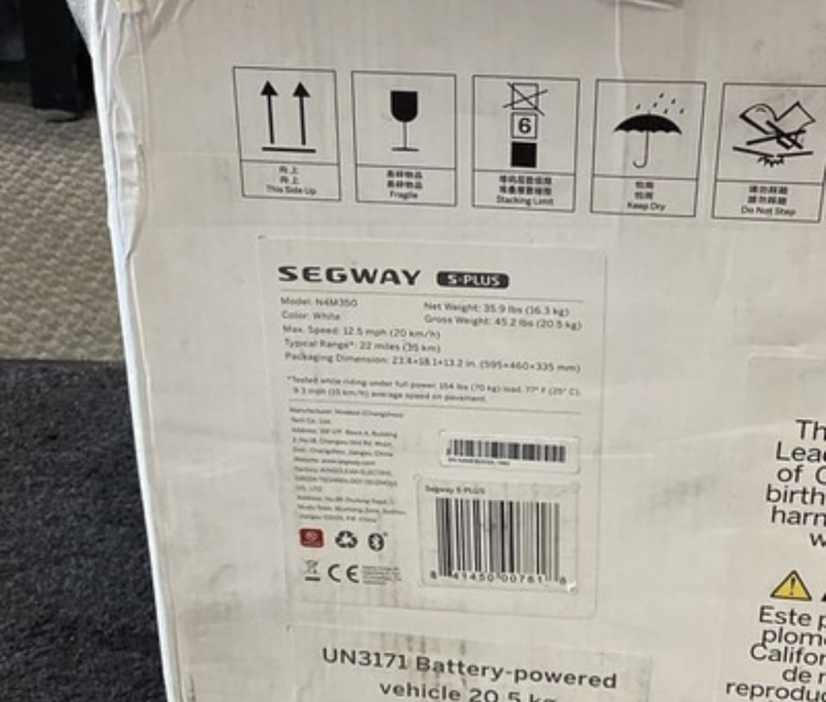 Segway Ninebot S-Plus