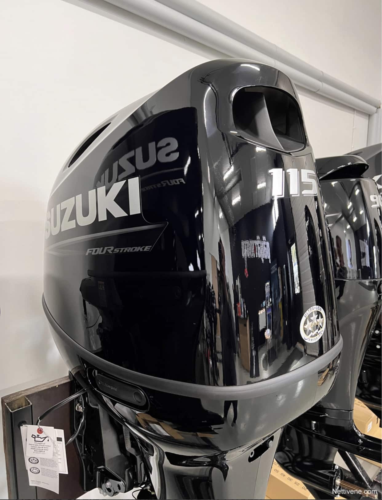 Slightly Used Suzuki 115HP 4 Stroke Outboard Motor Engine