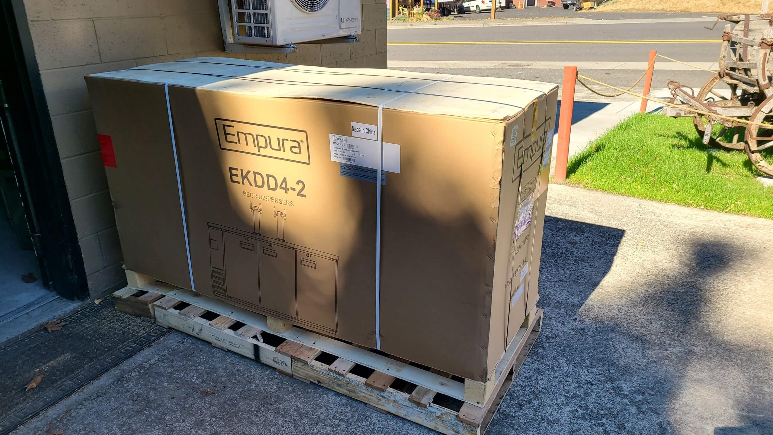 4 Tap 4 Keg Kegerator