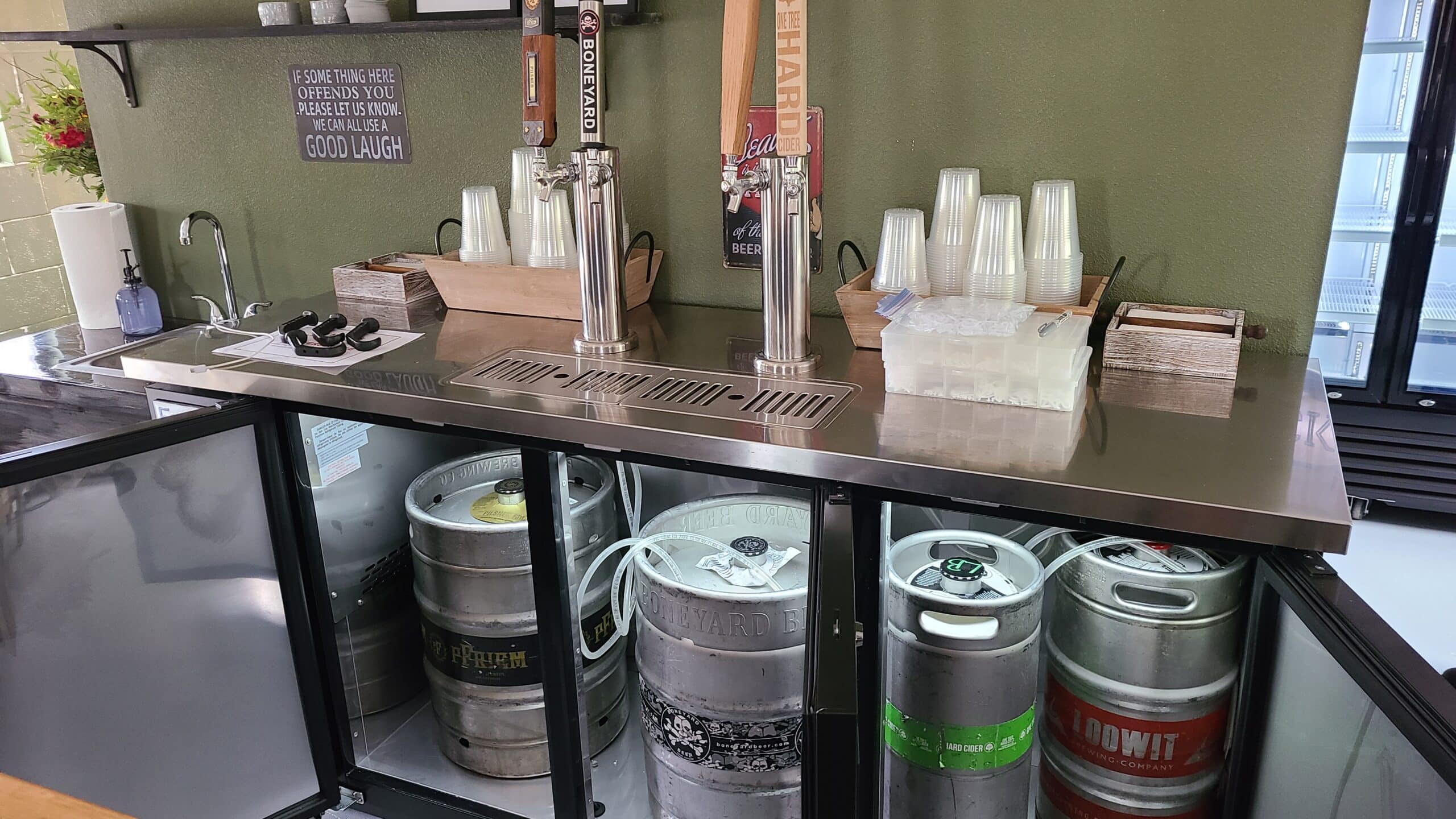 4 Tap 4 Keg Kegerator