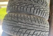 For Sale: Set of 4 Studded Winter Tires —225/55R18 102T