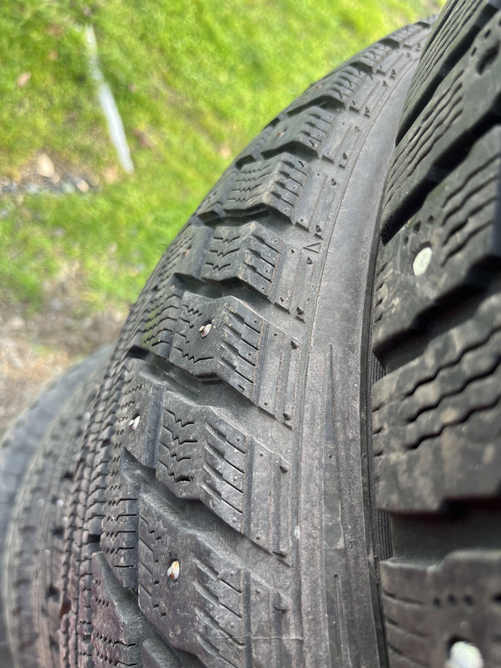 For Sale: Set of 4 Studded Winter Tires —225/55R18 102T