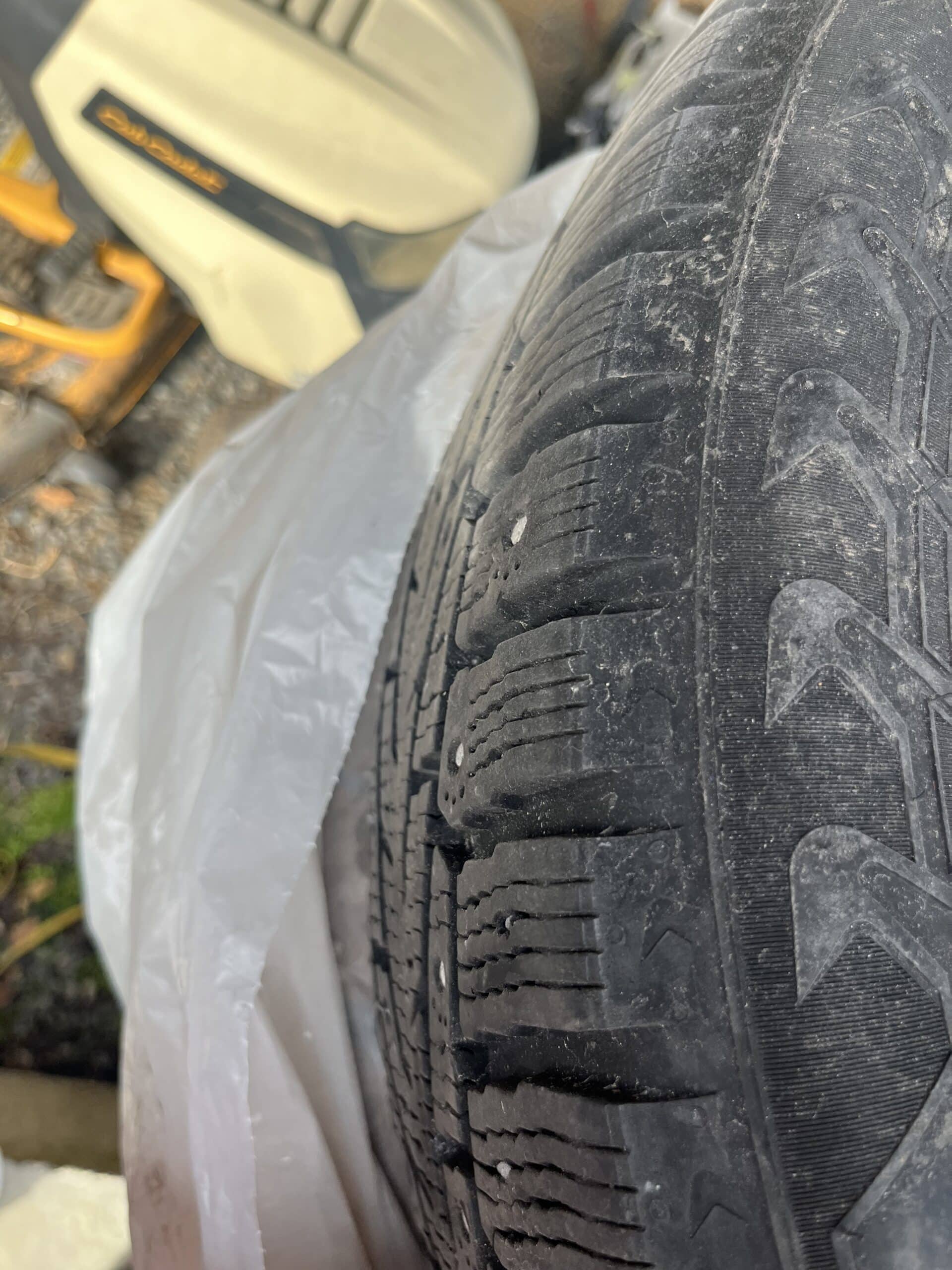 For Sale: Set of 4 Studded Winter Tires —225/55R18 102T