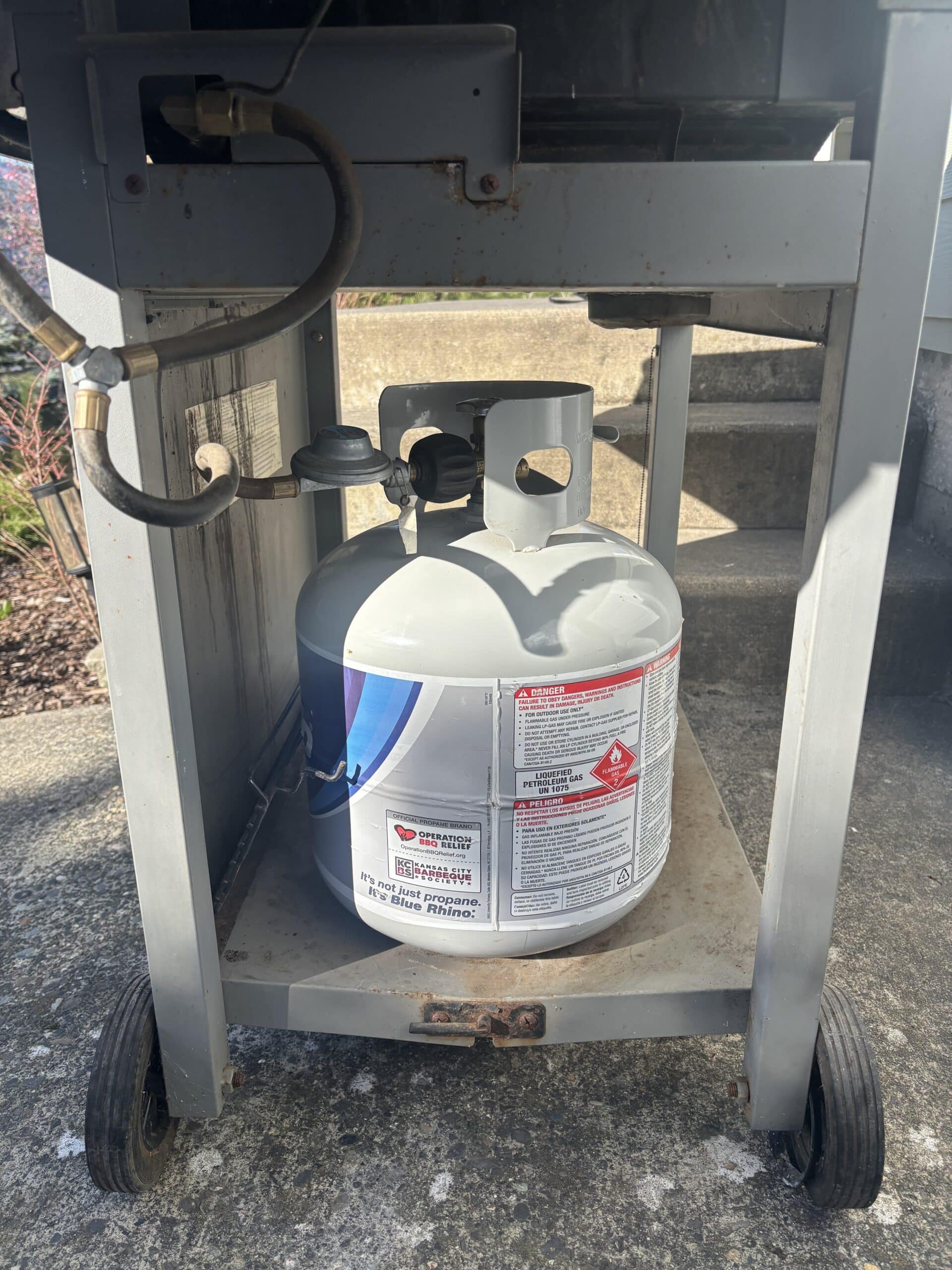 Charmglow Gas Grill w/ tank