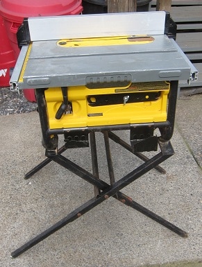 Dewalt Table Saw & Stand