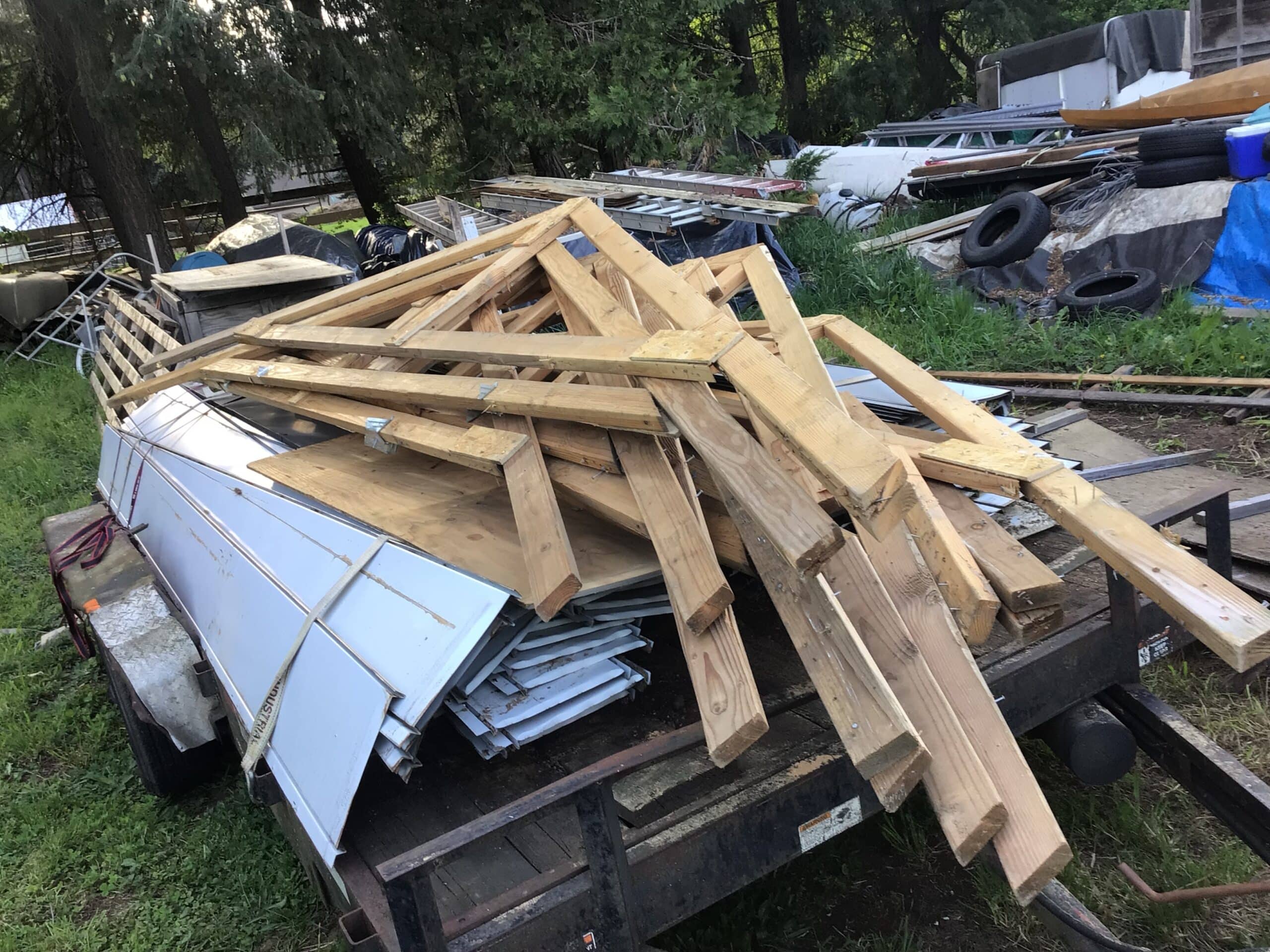 Stack of trusses