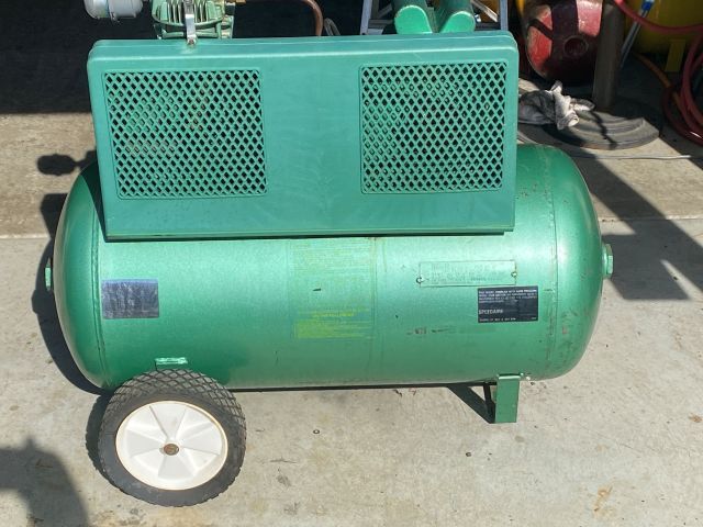 Dayton Speedaire Air Compressor with tools