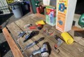 Dayton Speedaire Air Compressor with tools