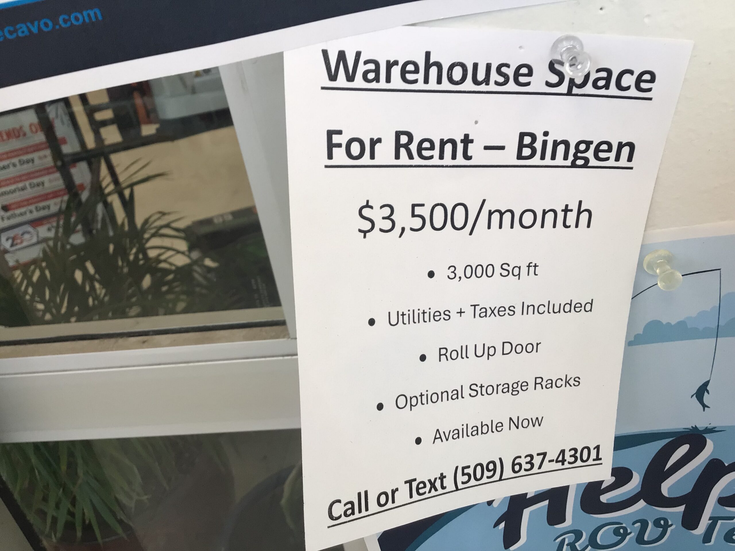 Warehouse for rent