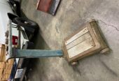 FAIRBANKS 500 LB Scale on rollers