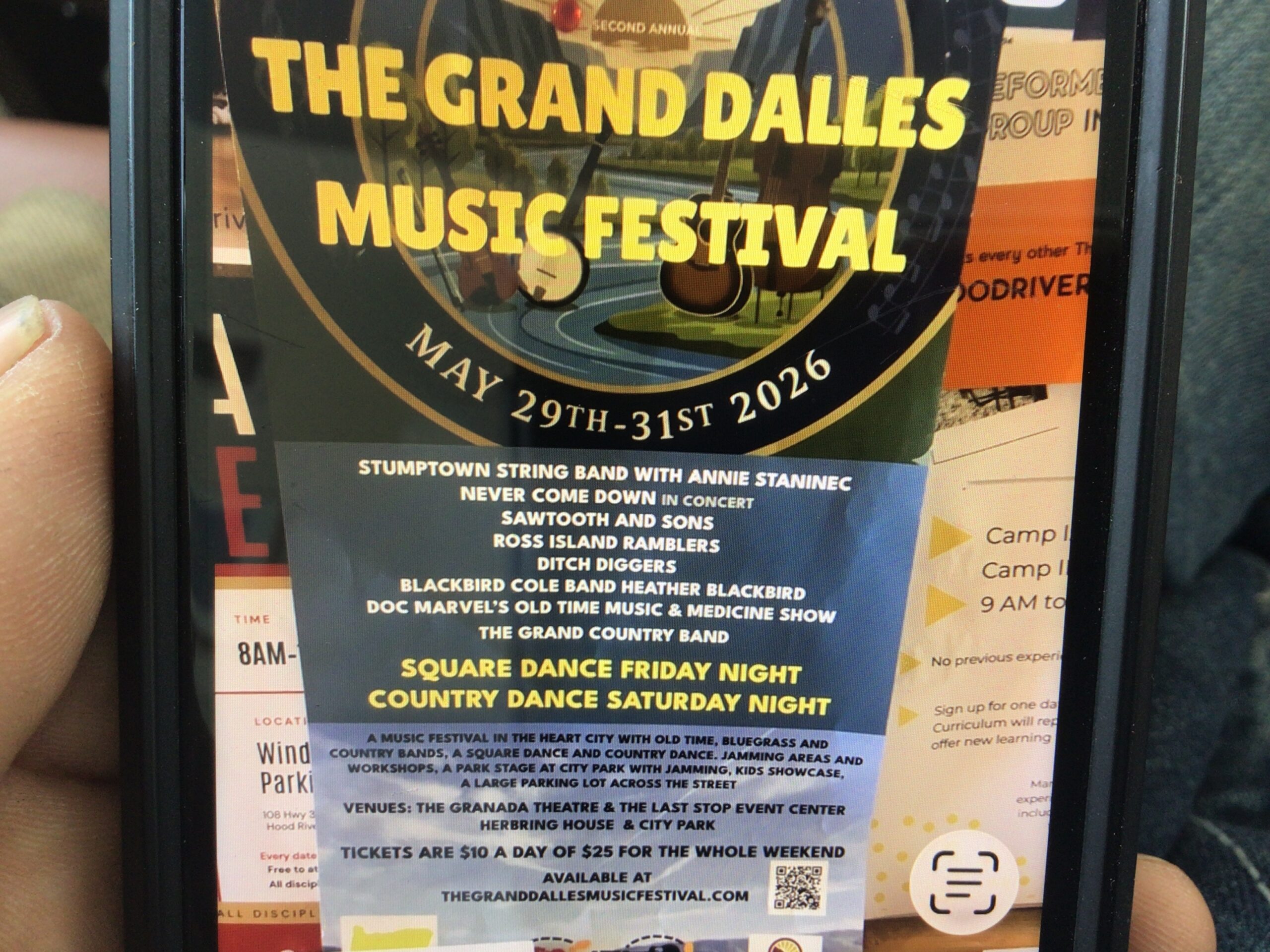 Music festival tomorrow