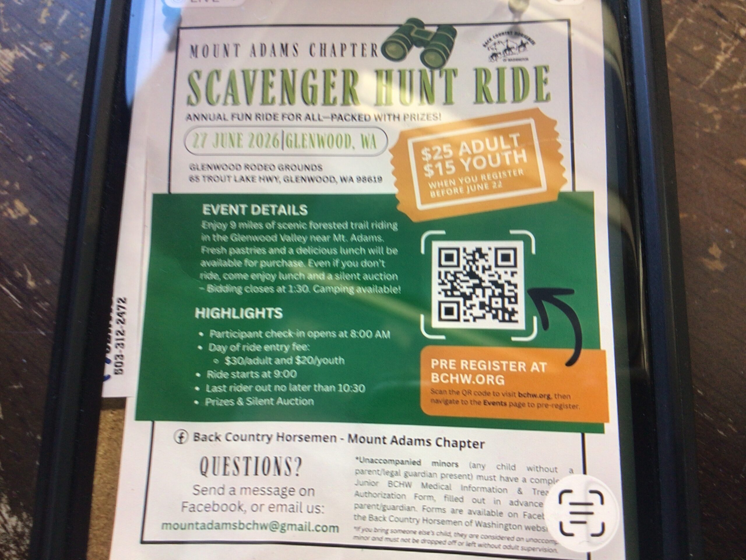 Scavenger hunt