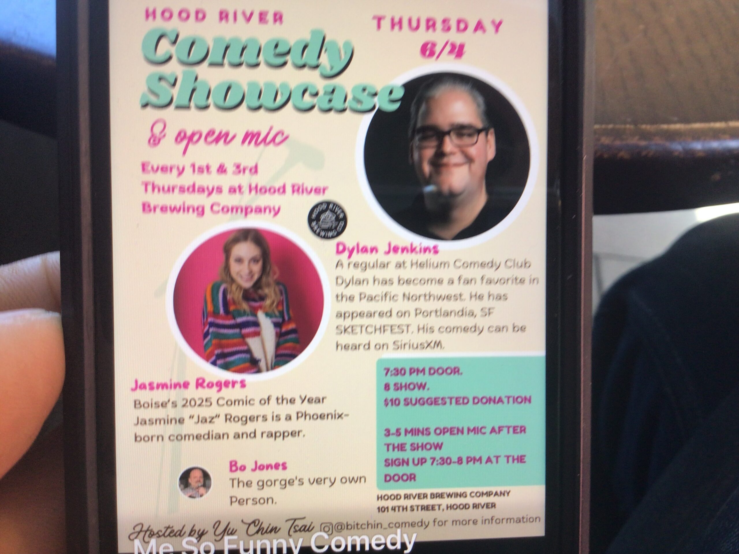 Comedy this thursday