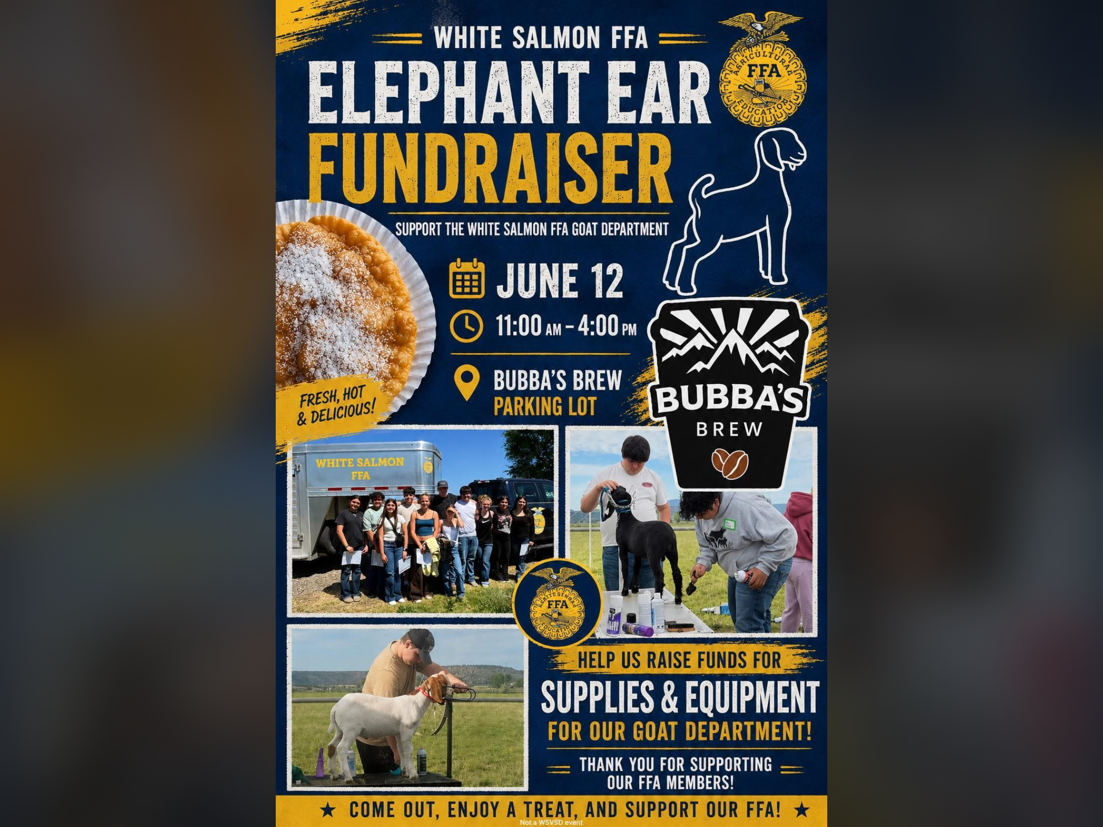 FFA fundraiser tomorrow