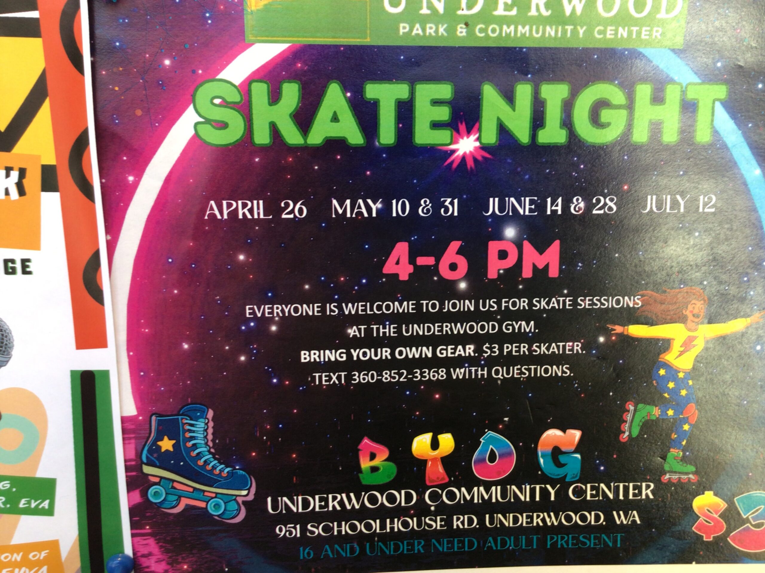 Skate night June 28