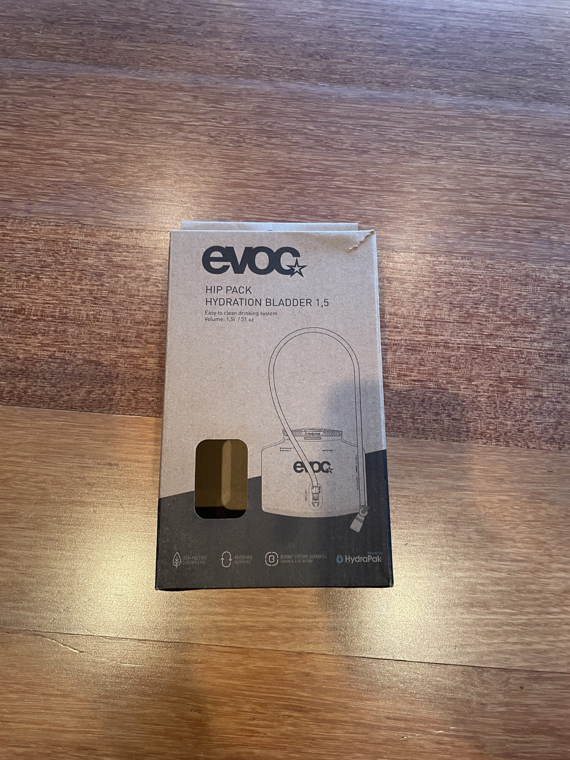 EVOC Hip Pack Pro E-Ride and Hydration bladder