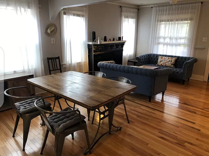 2 bedroom, 1 bath unit