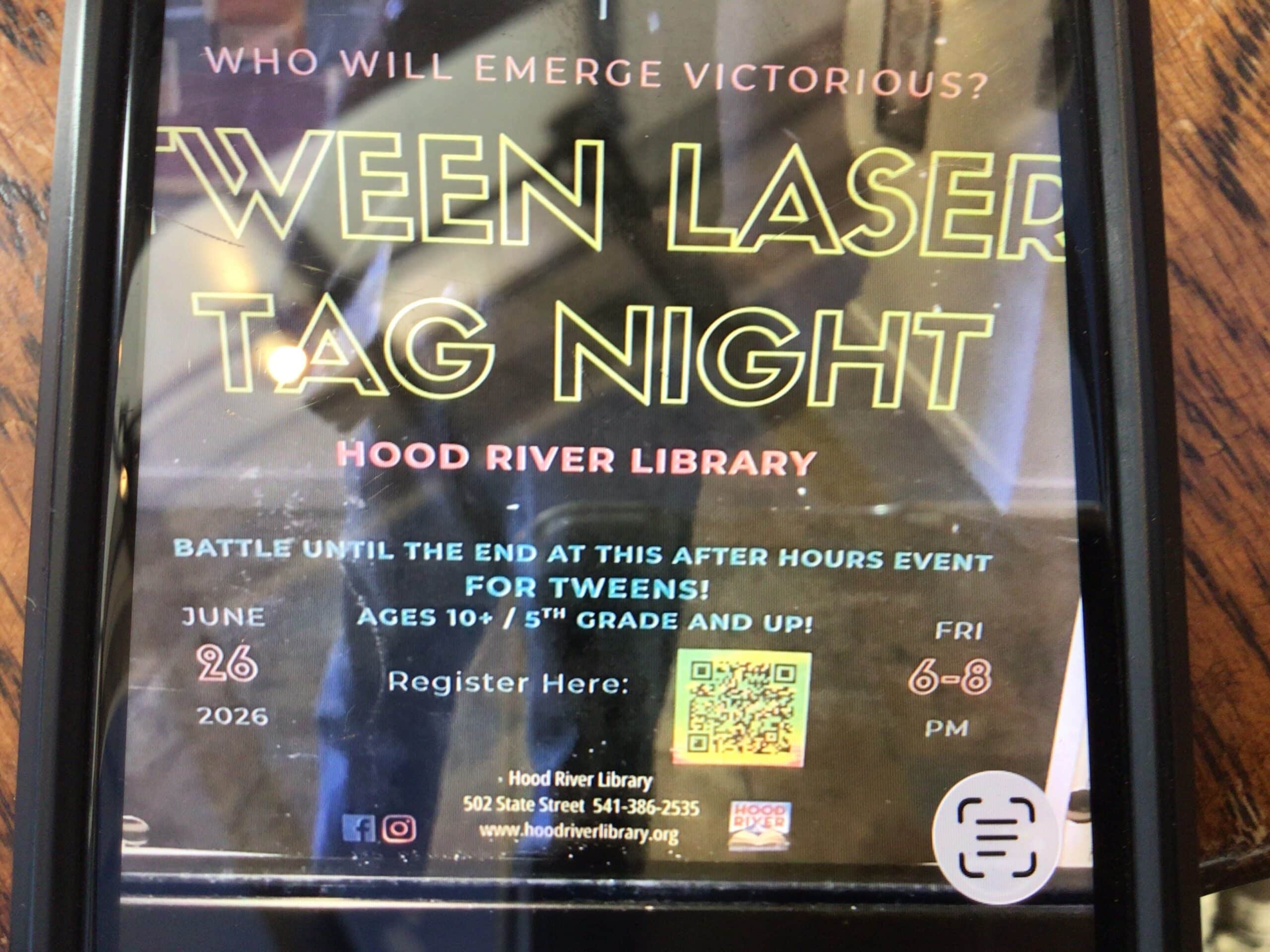 Tween laser tag