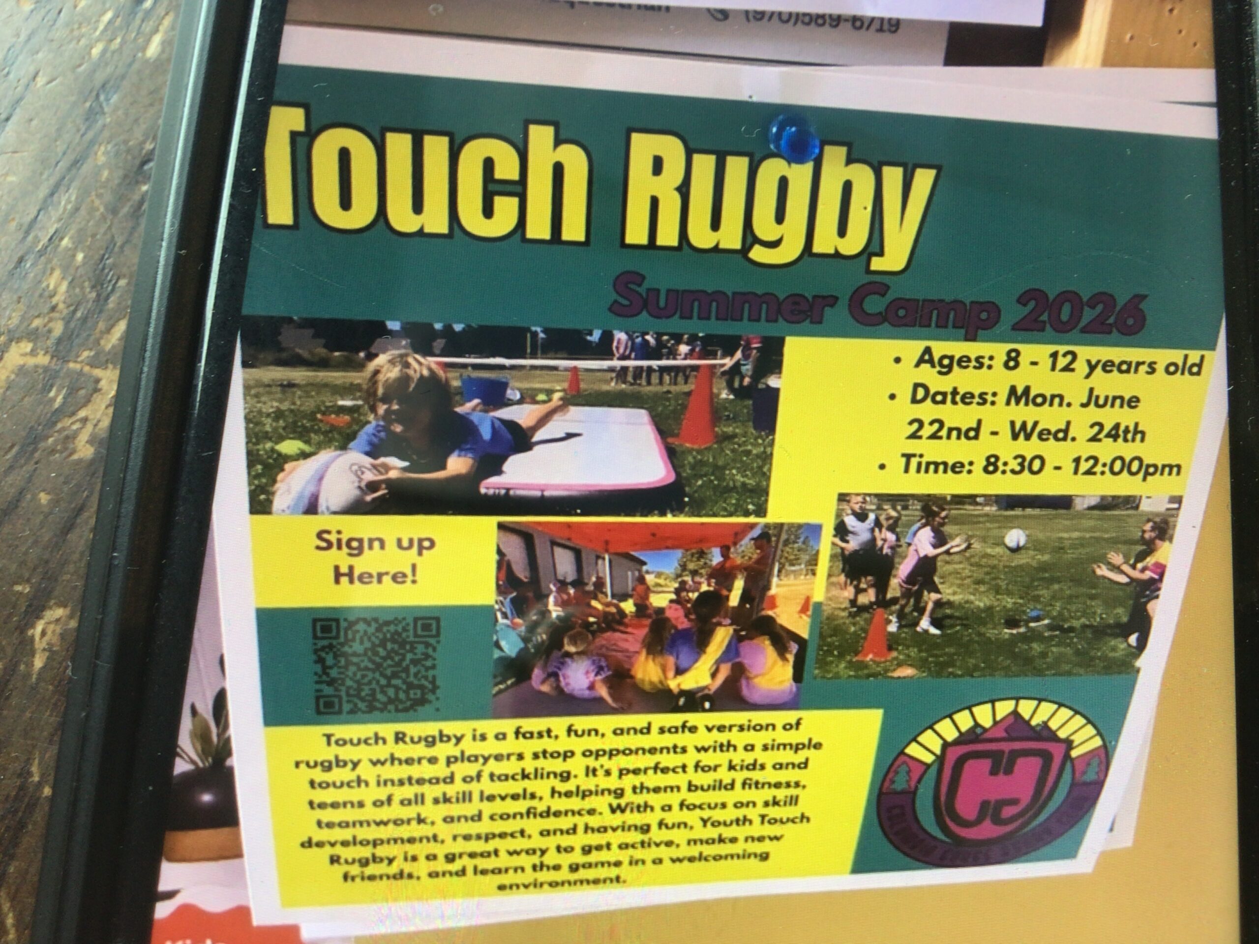 Kids rugby