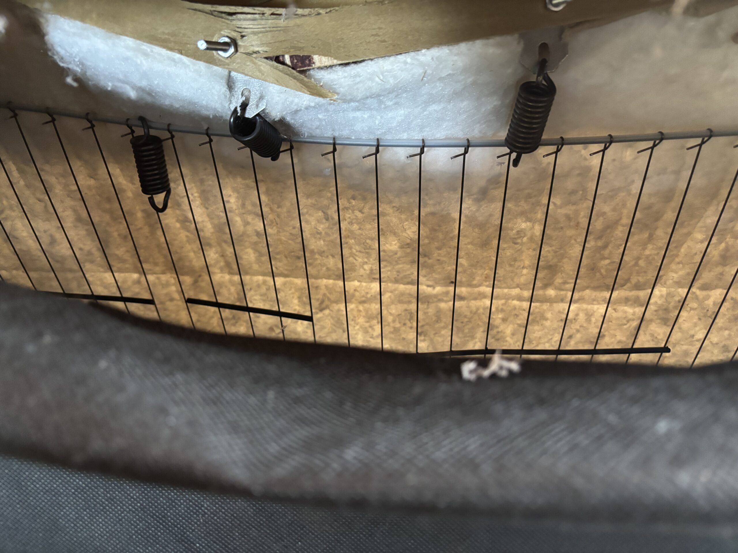 FREE–nice deep seat couch in need of a repair
