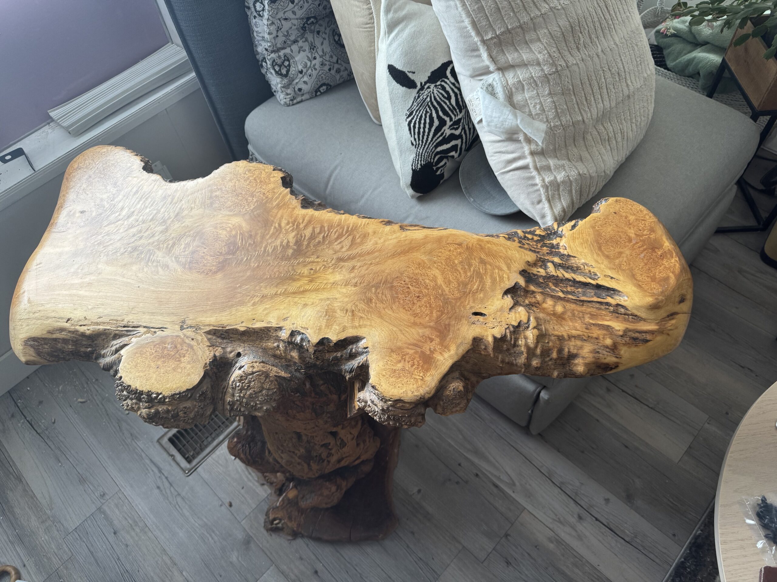 Custom end table
