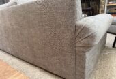 Pottery barn couch, oversized chair and ottoman
