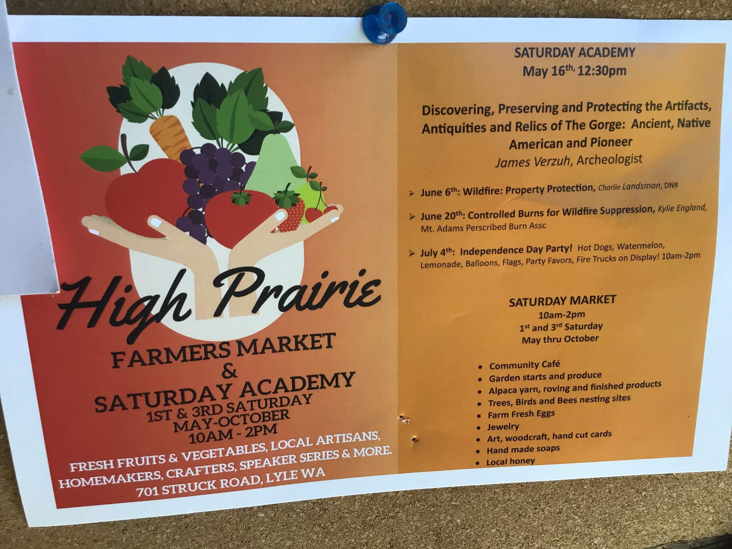 High prairie market tomorrow
