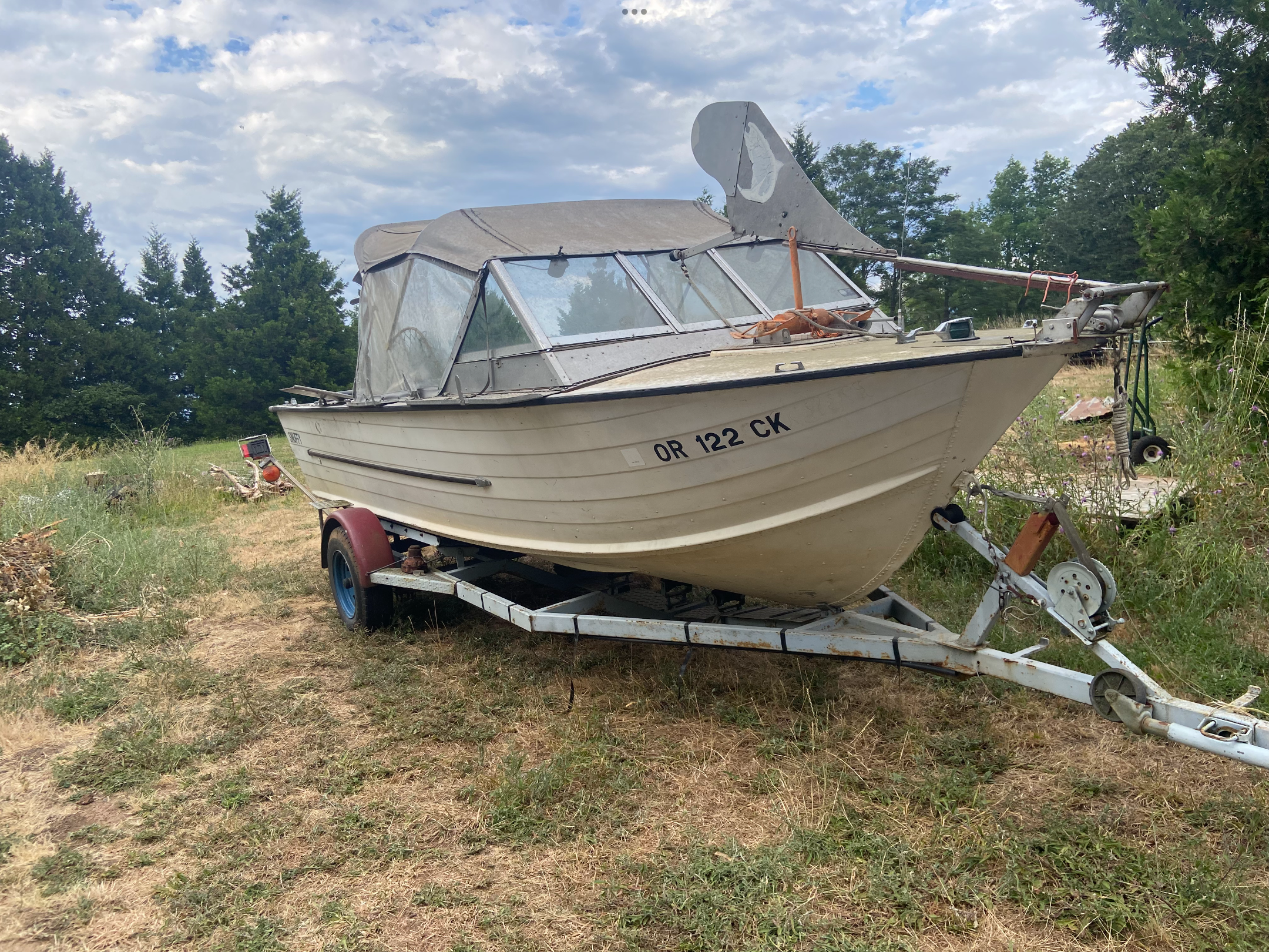 Aluminum boat