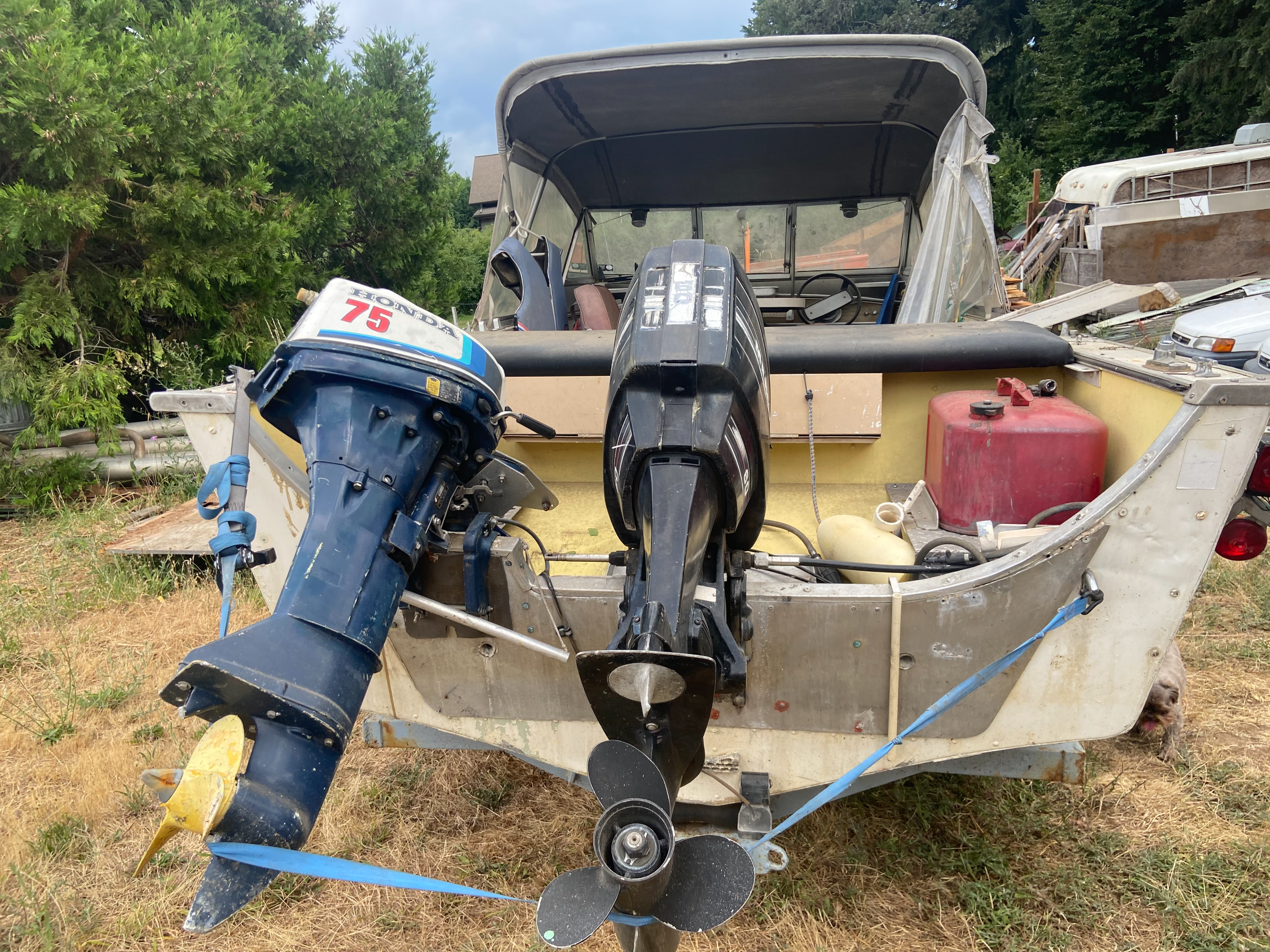 Aluminum boat