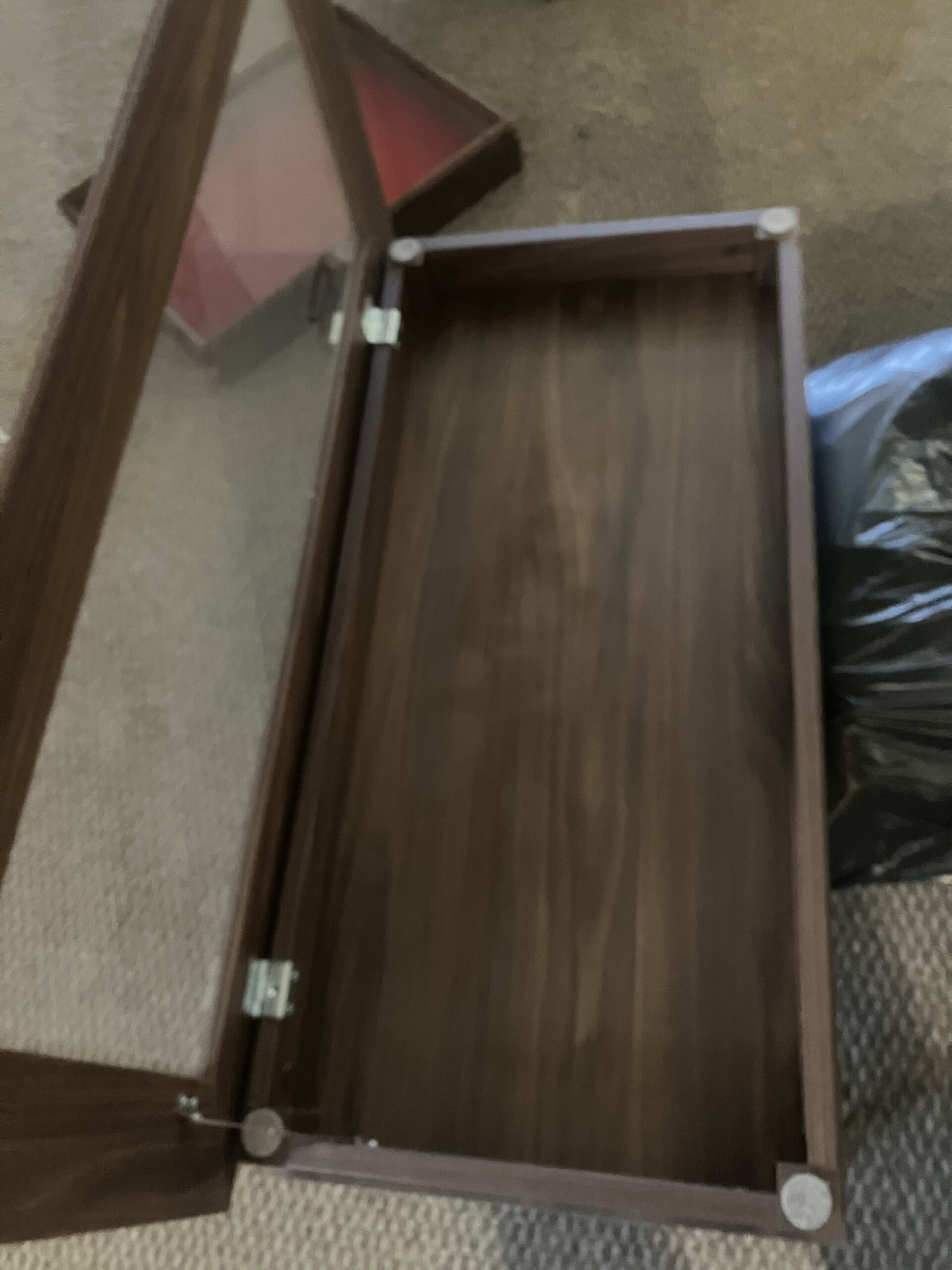 Shadow box coffee table