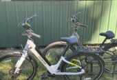 Two Aventon Step Through eBikes – Almost New!