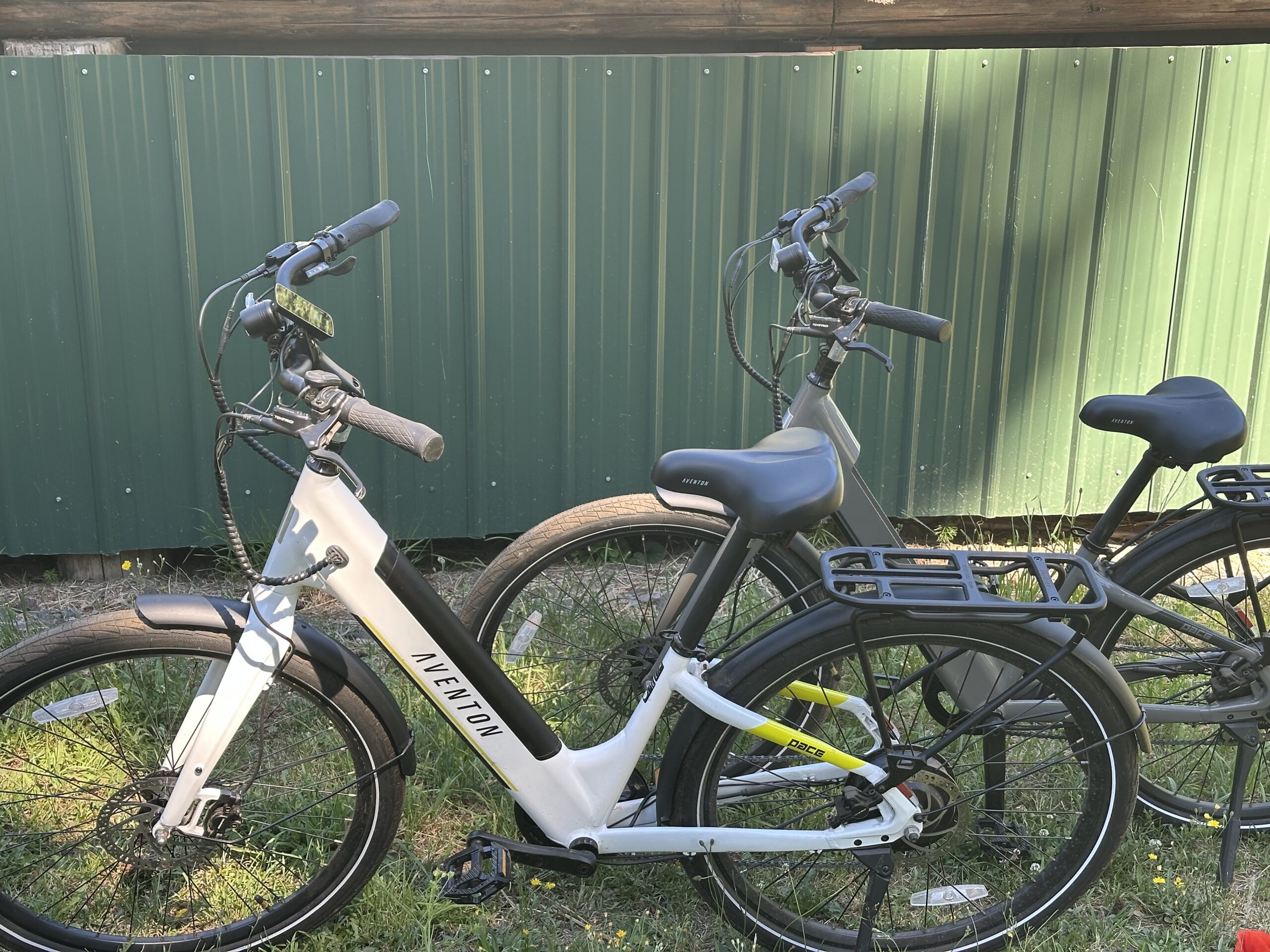 Two Aventon Step Through eBikes – Almost New!