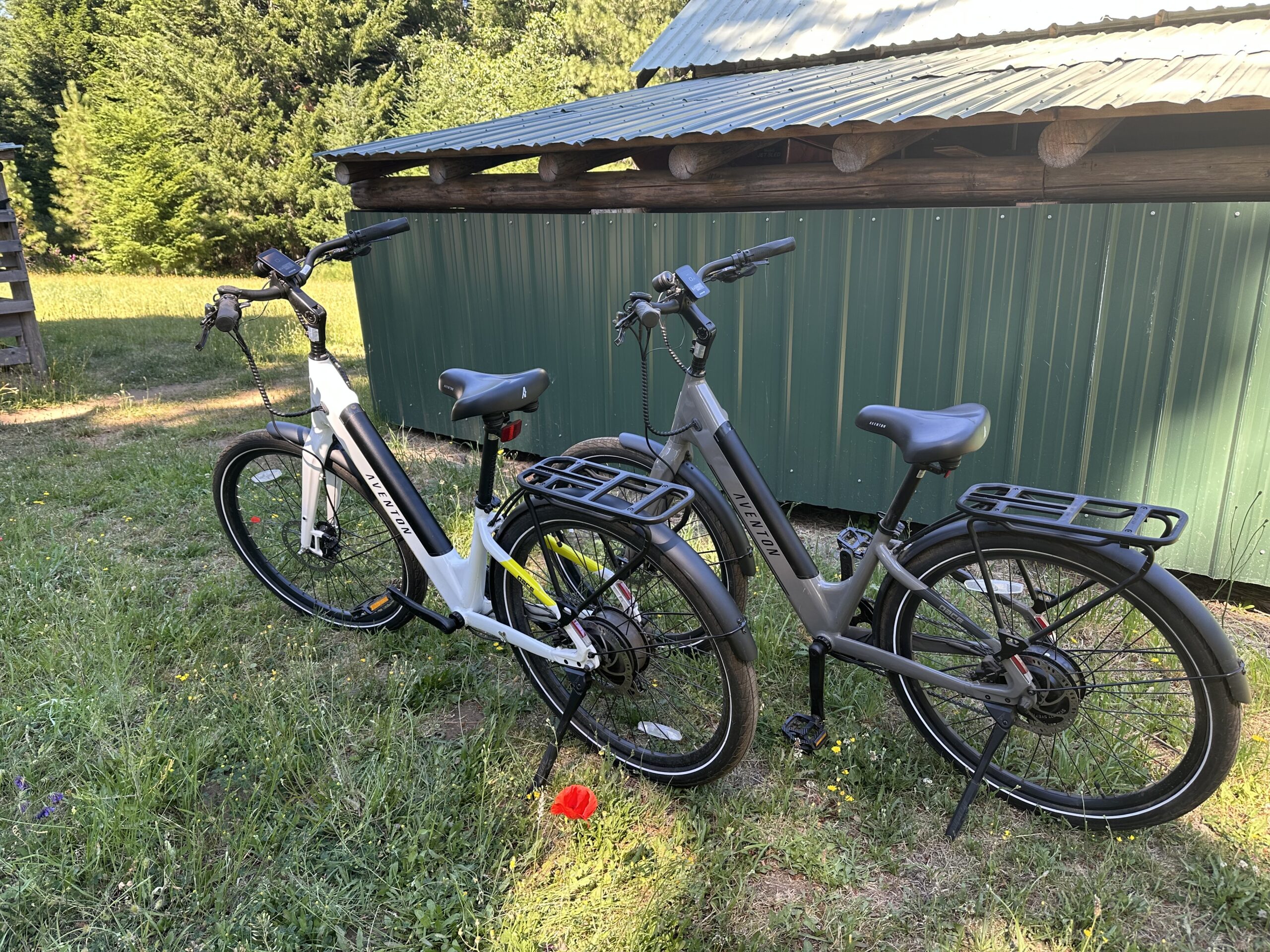 Two Aventon Step Through eBikes – Almost New!