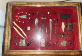 Antique jewelry display cases