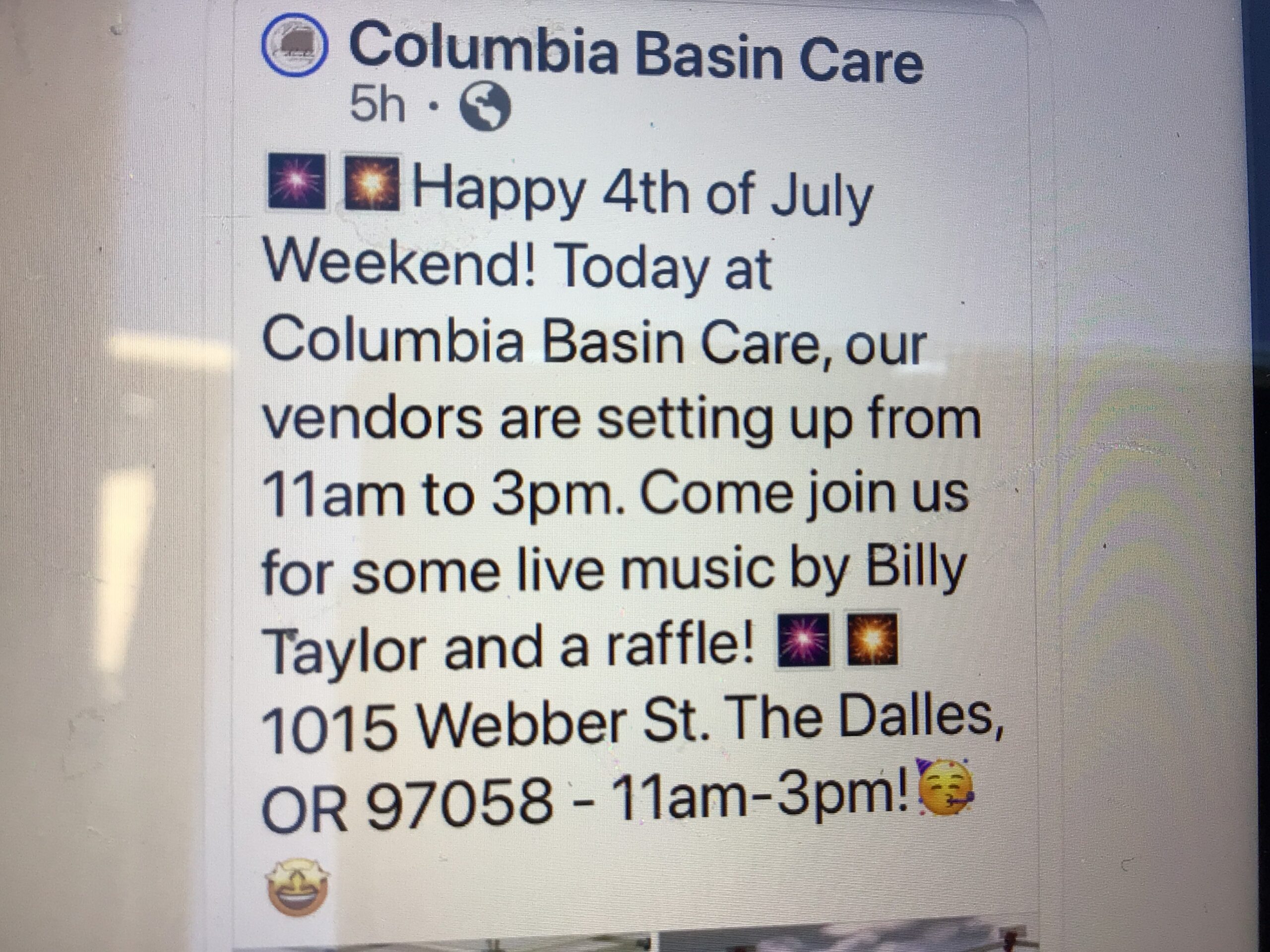 Fourth of July event