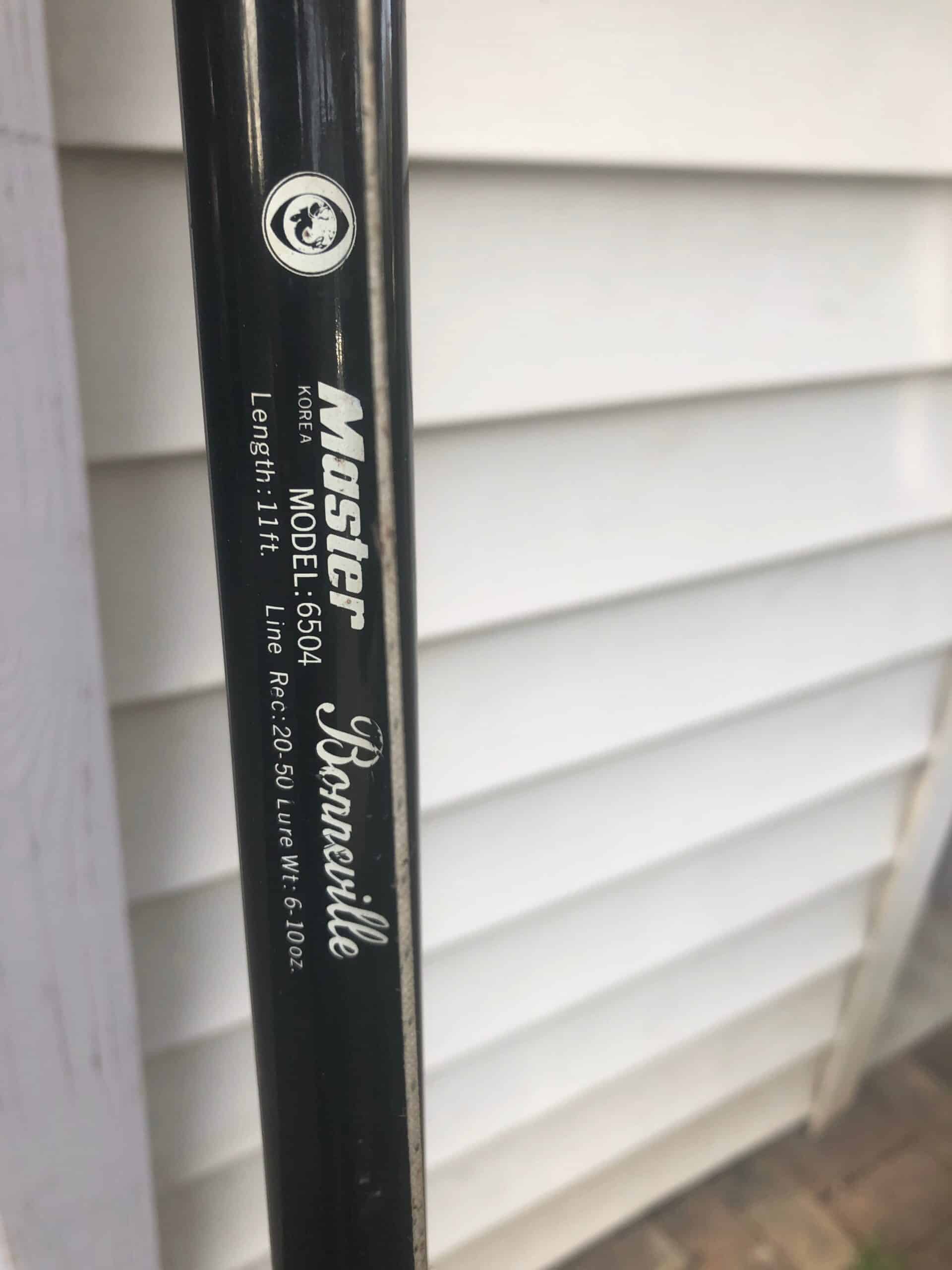sturgeon fishing rod and reel