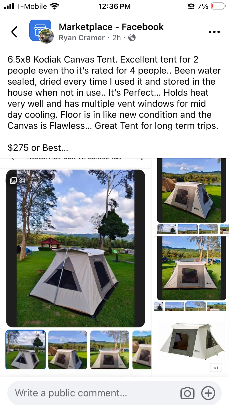 Kodiak Canvas Tent