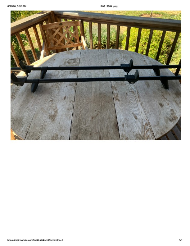 Yakima Rack equip for Subaru Outback 2013 and 2017.