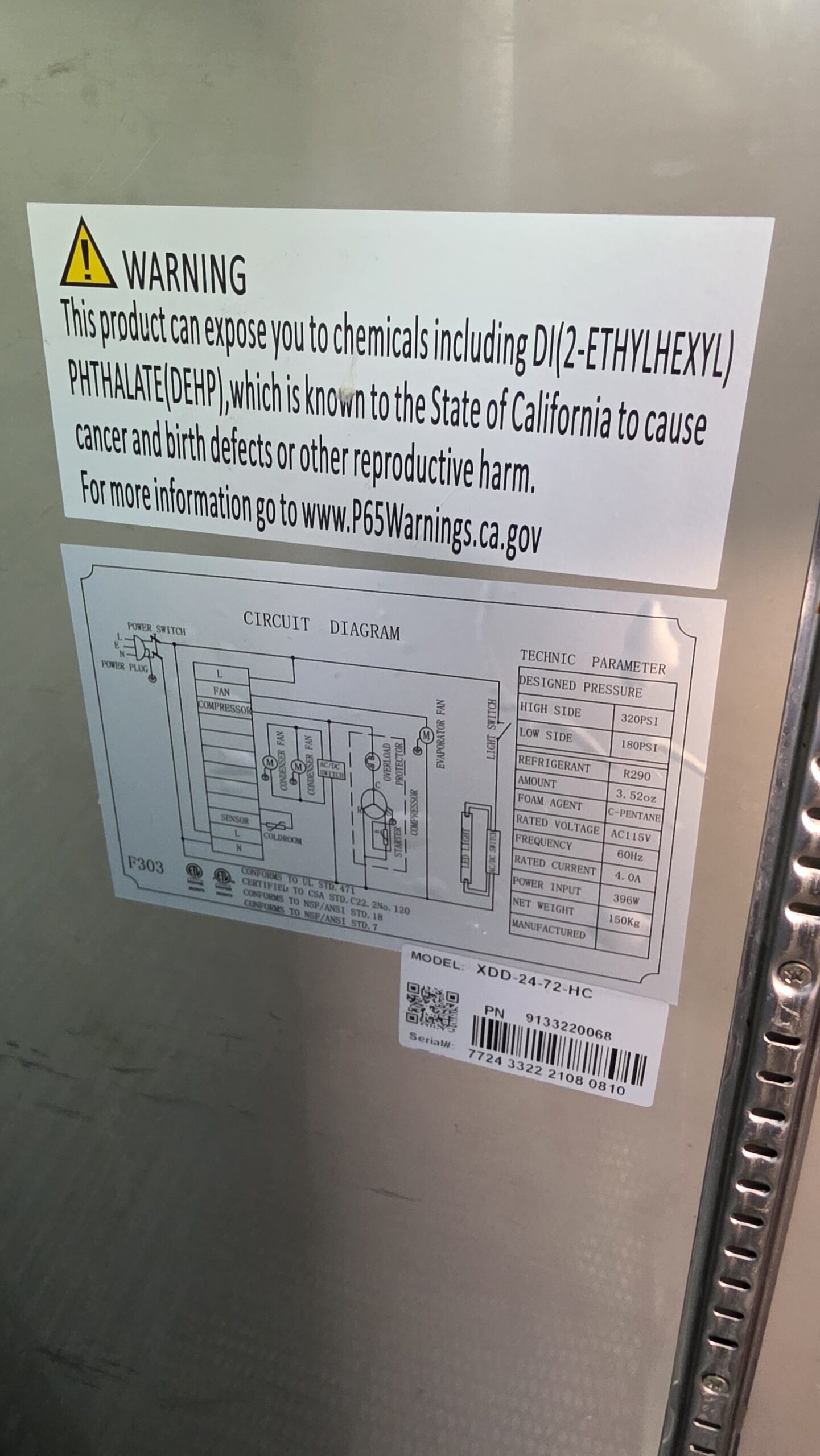 4 Tap Kegerator