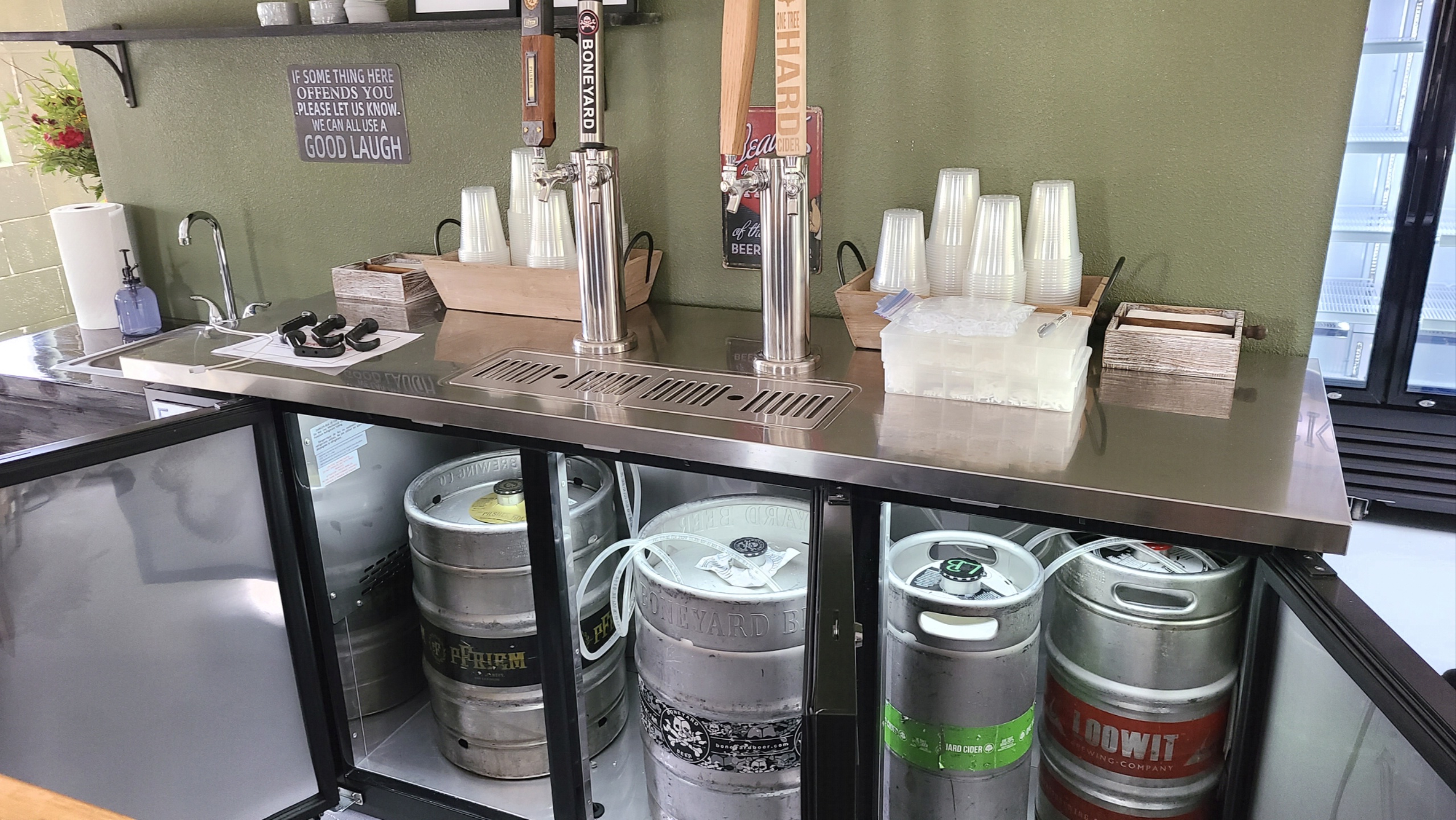 4 Tap Kegerator