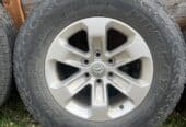 OEM Mopar 2020 Ram 1500 wheels with air pressure sensors.