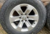 OEM Mopar 2020 Ram 1500 wheels with air pressure sensors.