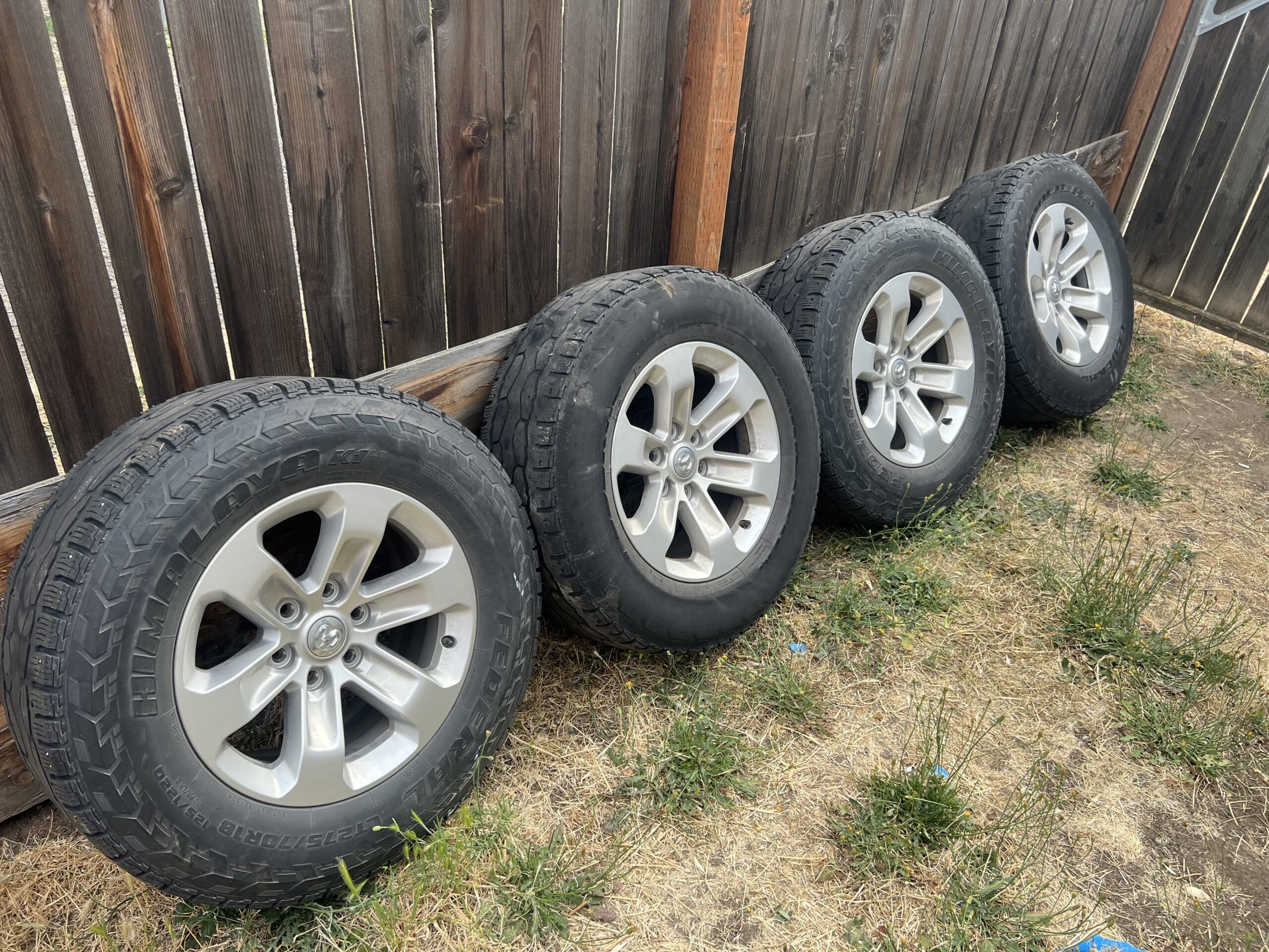OEM Mopar 2020 Ram 1500 wheels with air pressure sensors.